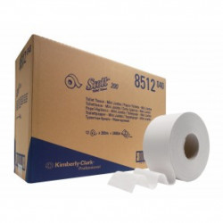 Туалетная бумага в рулонах 2 слоя Kimberly-Clark 8512 SCOTT Performance