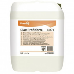 Clax Profi forte 36C1 20L / Комплексное моющее ср-во для цветного и неокрашенного белья, 20 л